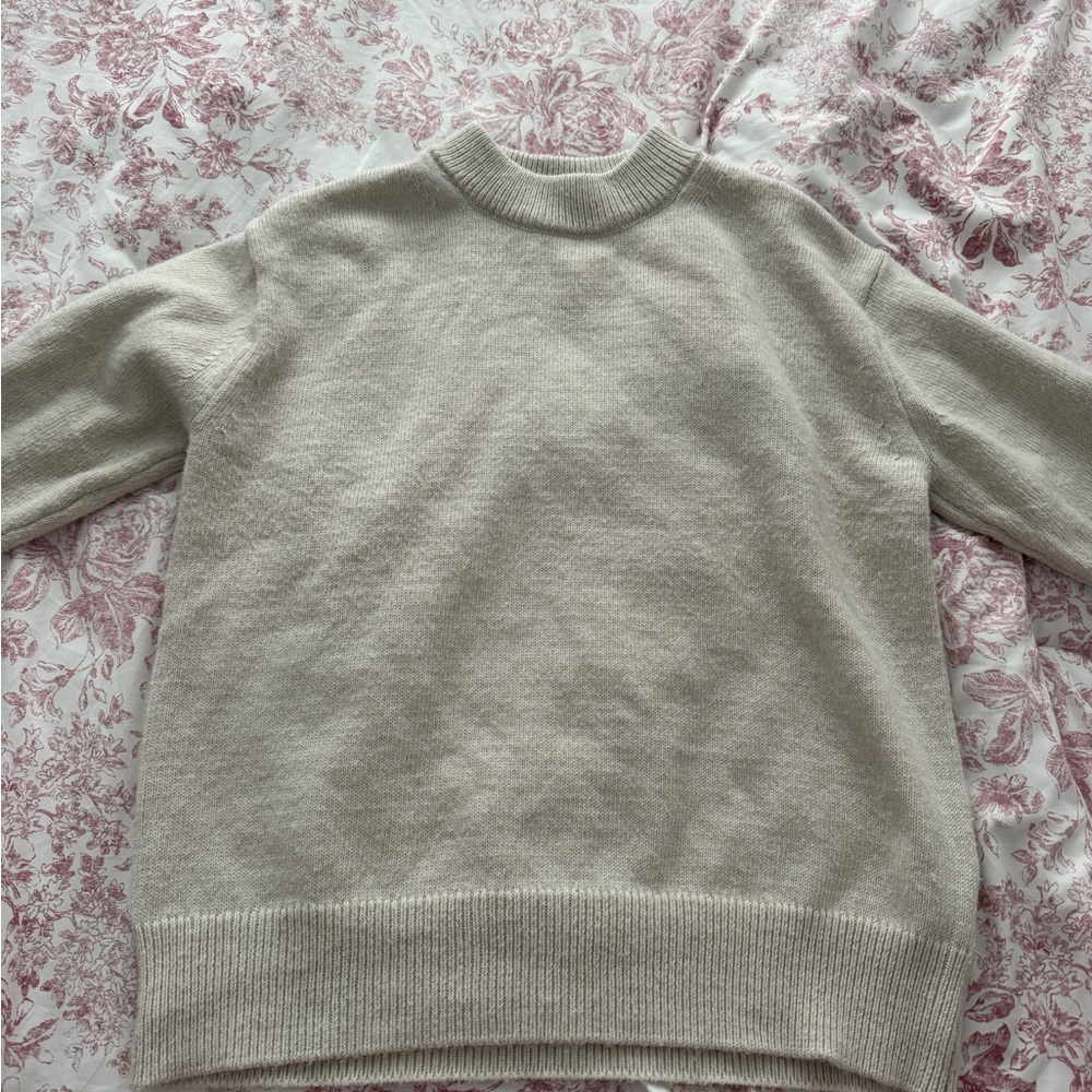 H&M Elegant Cream Women's Sweater
